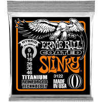 Струны Ernie Ball 3122 Coated Titanium RPS 9-46 Hybrid Slinky