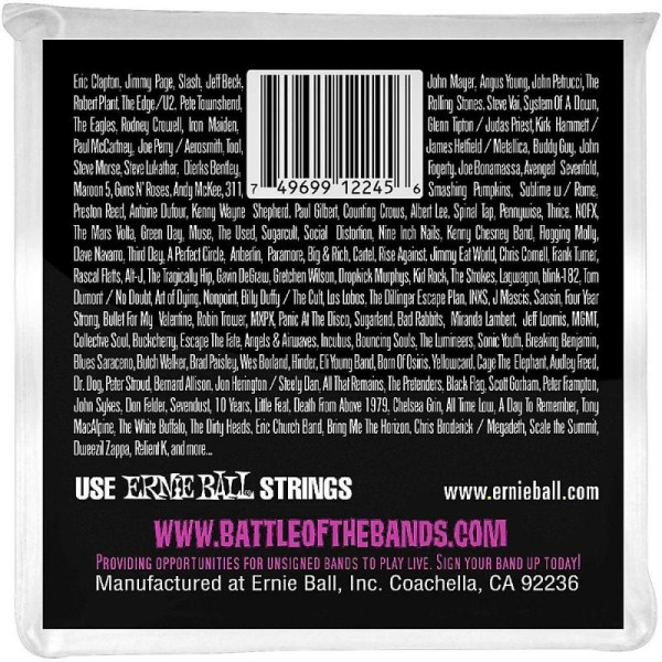 Струни Ernie Ball 2245 Stainless Steel 11-48 Power Slinky