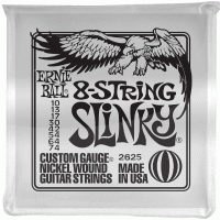 Ernie Ball 2625 10-74 8-string Slinky