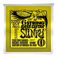 Струни Ernie Ball 2837 20-90 6-String Bass Guitar Slinky