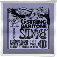 Струны Ernie Ball 2839 13-72 Baritone Slinky