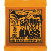Струны Ernie Ball 2838 6-String Bass 32-130 Long Scale Slinky