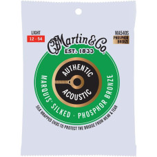 Струни Martin MA540S Marquis Silked Phosphor Bronze Authentic 12-54 Light