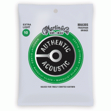 Струни Martin MA530S Marquis Silked Phosphor Bronze Authentic 10-47 Extra Light