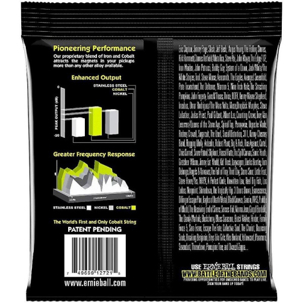 Струни Ernie Ball 2721 Cobalt 10-46 Regular Slinky
