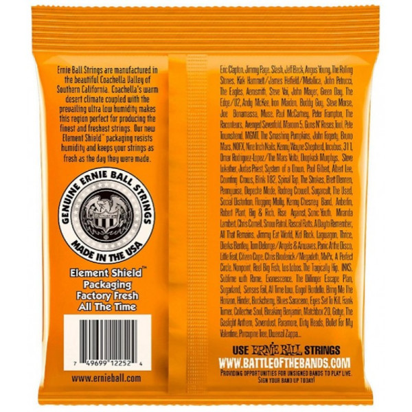Струни Ernie Ball 2252 Classic Pure Nickel 9-46 Hybrid Slinky