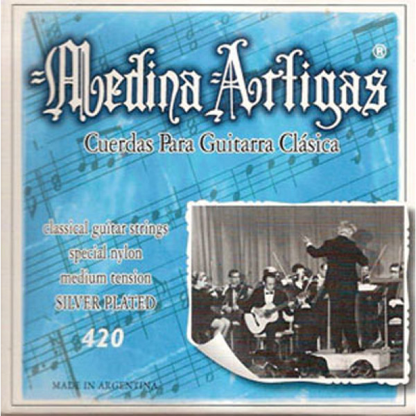 Струни Medina Artigas Azul 420B Medium Tension