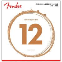 Струны Fender 60L Phosphor Bronze 12-53 Light