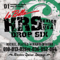 Струны La Bella HRS-D1 10-64 Drop Tune