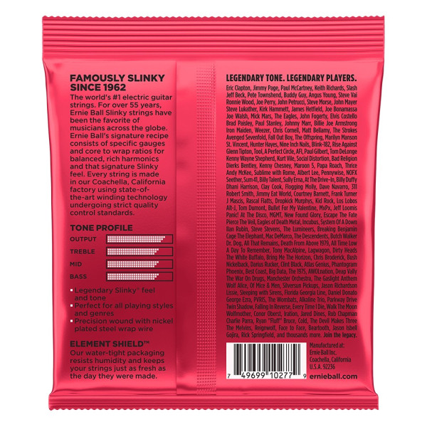 Струни Ernie Ball 2226 11-52 Burly Slinky