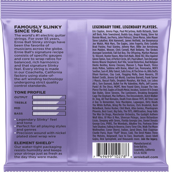 Струни Ernie Ball 2227 10-48 Ultra Slinky